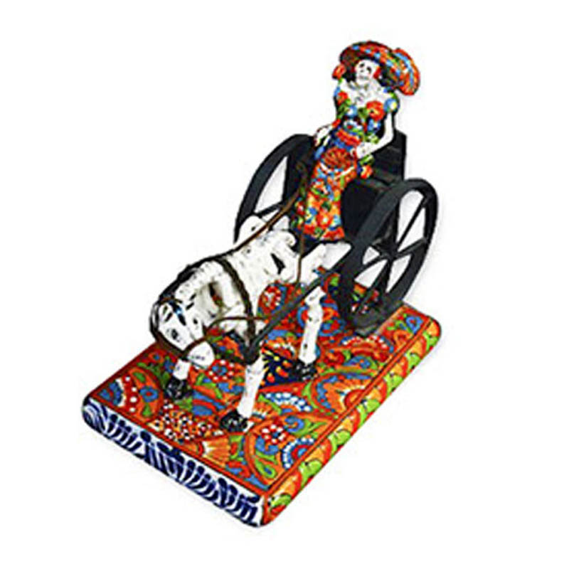 Catrina Pulling Cart