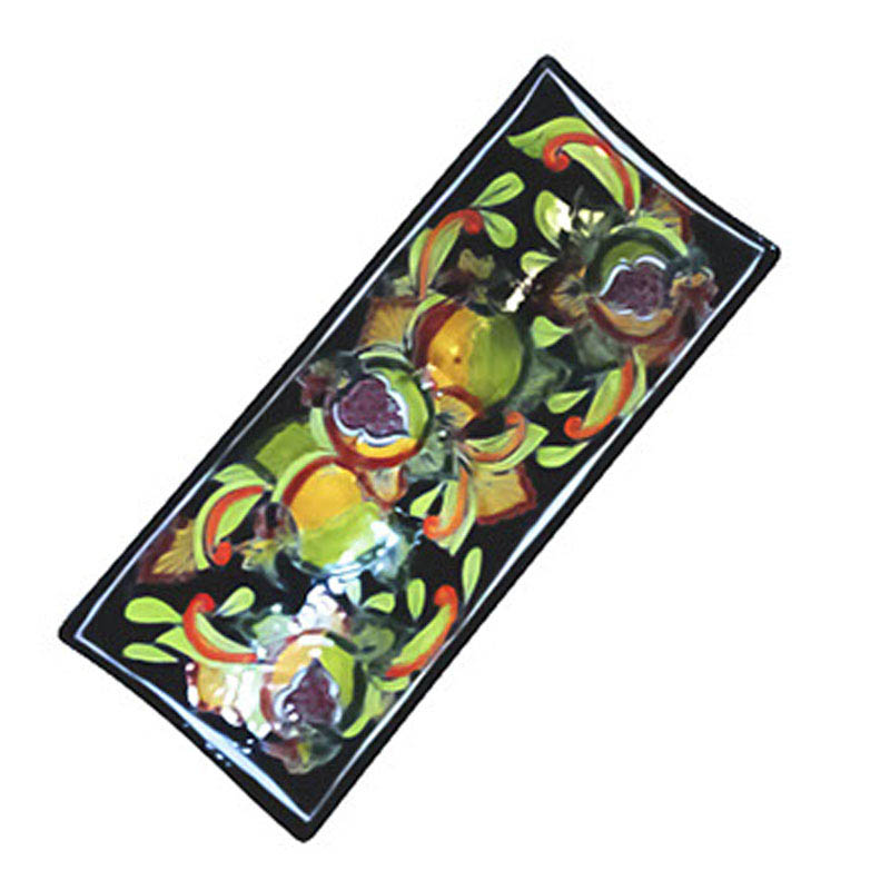 Rectangular open tray